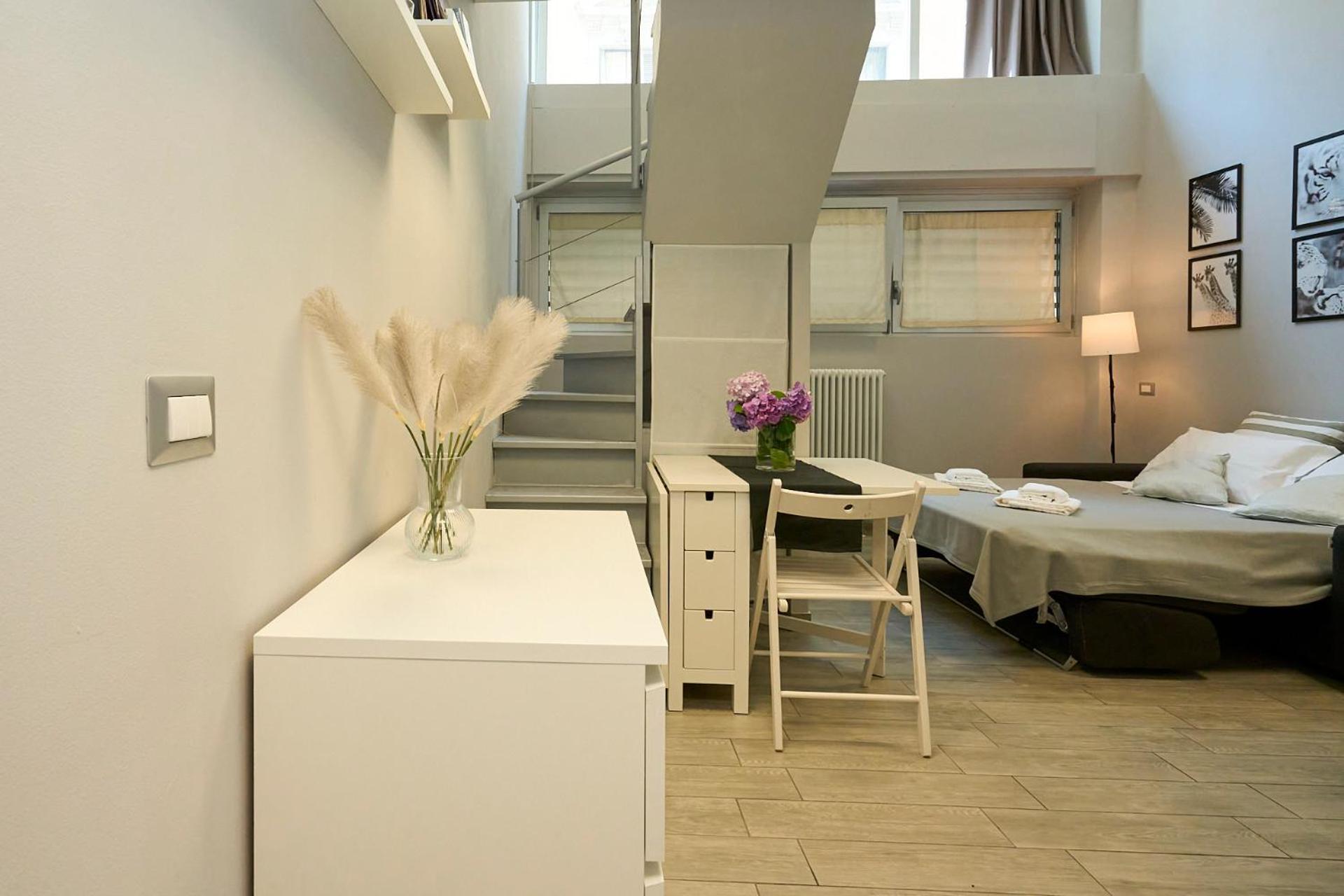 Design White Loft - Ac Wifi 10 Minutes From Duomo Apartamento
